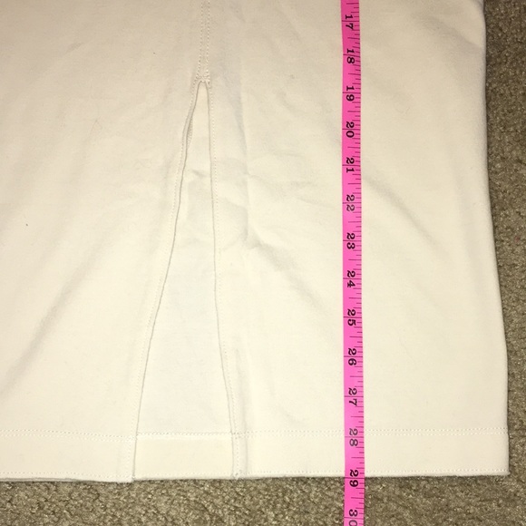 NWT James Perse Elastic Pull-On Midi Skirt Sz 0 - Picture 13 of 13